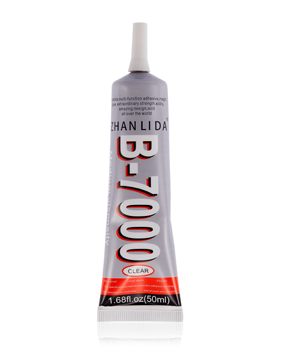Colle adhésive Multi-Usages B7000 - 50mL - Transparent - Zhanlida