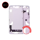 Châssis central avec boutons Power et Volumes pour iPhone 14 - Version internationale - Aftermarket Plus - Purple
