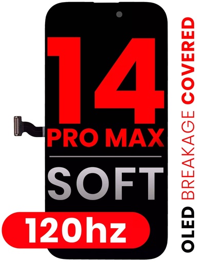 Bloc écran OLED pour iPhone 14 Pro Max - Aftermarket Pro: XO7 Soft