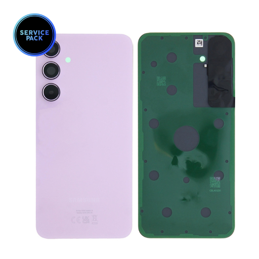 Vitre arrière pour SAMSUNG A55 5G - A556B - SERVICE PACK - Lilas