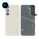 Vitre arrière pour SAMSUNG S24 Plus - S926B - SERVICE PACK - Crème