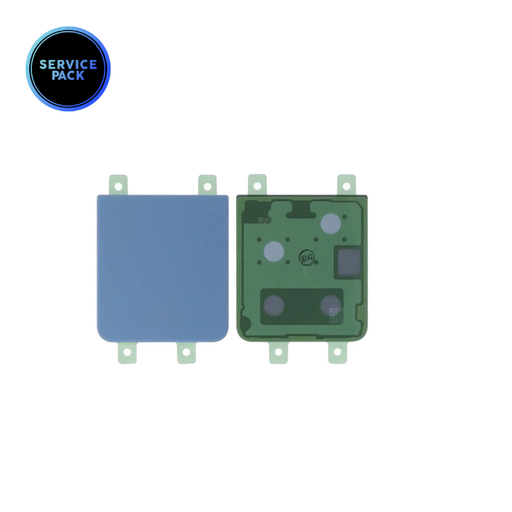 [GH82-31929E] Vitre arrière inférieure pour SAMSUNG Z Flip 5 - F731B - SERVICE PACK - Bleu