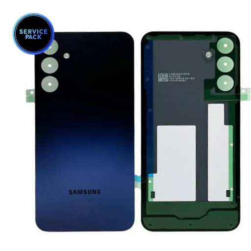 Vitre arrière pour SAMSUNG A15 5G - A156B - SERVICE PACK - Bleu Nuit