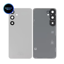 Vitre arrière pour SAMSUNG S24 Plus - S926B - SERVICE PACK - Gris Argent