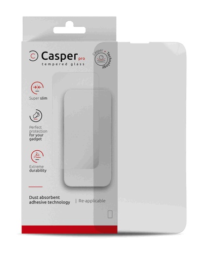 Verre trempé Clair pour iPhone 15 Plus et iPhone 16 Plus - Casper Pro
