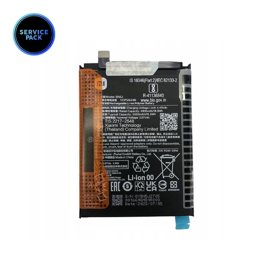 Batterie pour Poco X5 5G - BN5J - SERVICE PACK