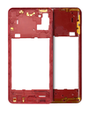 Châssis central compatible SAMSUNG A21S A217 2020 - Rouge