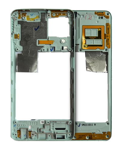 Châssis central pour SAMSUNG A22 4G A225 2021 - Menthe