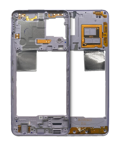 Châssis central pour SAMSUNG A22 4G A225 2021 - Violet
