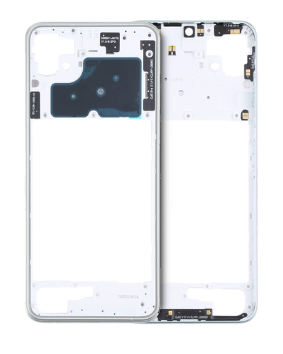 Châssis central pour SAMSUNG A22 5G A226 2021 - Blanc