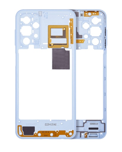Châssis central pour SAMSUNG A23 A235 2022 - Bleu
