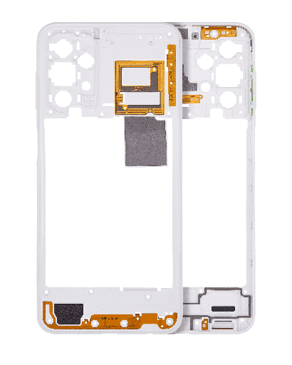 Châssis central pour SAMSUNG A23 A235 2022 - Blanc