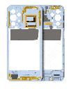 Châssis central pour SAMSUNG A23 5G A236U A236B 2022 - Version US et internationale - Blanc