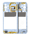 Châssis central compatible SAMSUNG A23 5G A236U A236B 2022 - Version US et internationale - Blanc