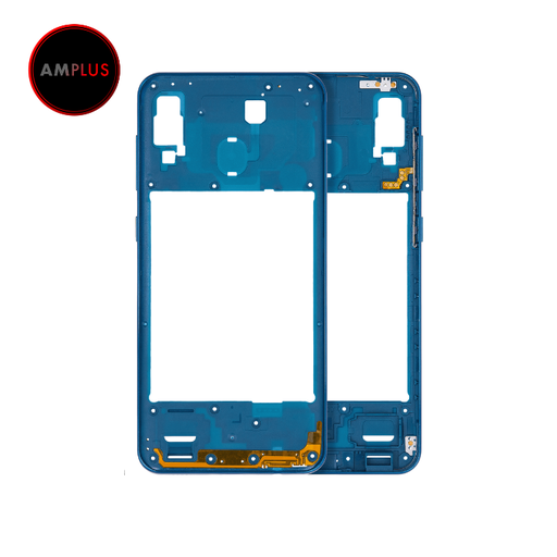 Châssis central compatible SAMSUNG A30 A305 2019 - Aftermarket Plus - Bleu