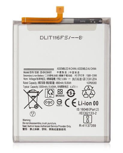 Batterie pour SAMSUNG A33 5G A336 2022 - EB-BA336ABY