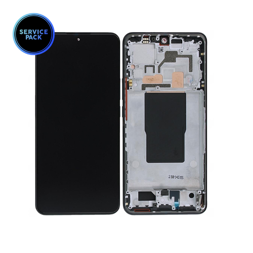 Bloc écran OLED pour XIAOMI 12T Pro - SERVICE PACK - Noir