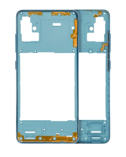 Châssis central compatible SAMSUNG A51 4G A515 2019 - Prism Crush bleu