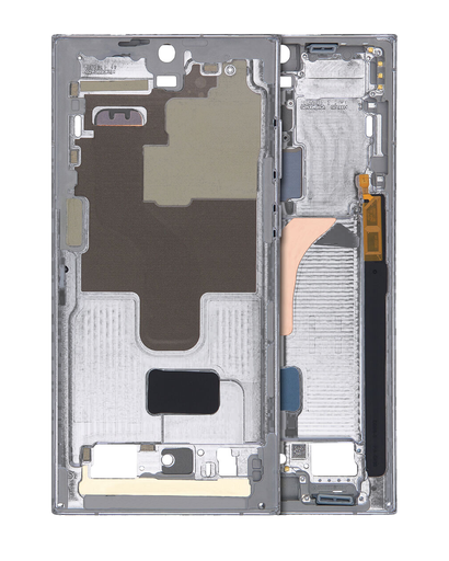 Châssis central pour SAMSUNG S22 Ultra 5G - Version US et Internationale - Graphite