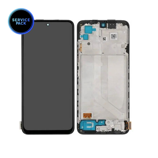 Bloc écran OLED pour XIAOMI Redmi Note 10S - SERVICE PACK - Gris