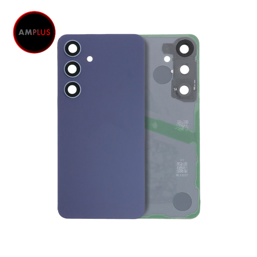 Vitre arrière avec lentille caméra pour SAMSUNG S24 5G - Sans logo - Aftermarket Plus - Cobalt Violet