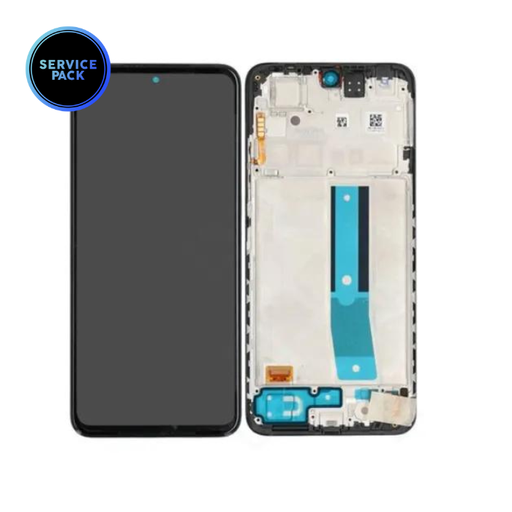 Bloc écran OLED pour XIAOMI Redmi Note 11 - SERVICE PACK - Noir