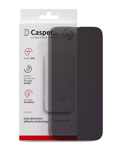 Verre trempé Privacy pour iPhone 16 Pro Max - Casper Pro
