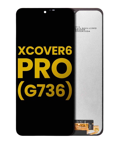 Bloc écran LCD sans châssis pour SAMUNG XCover 6 Pro - G736 - Reconditionné - Toutes couleurs