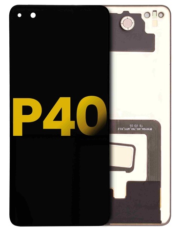 Bloc écran OLED sans châssis pour HUAWEI P40 - Reconditionné - Noir