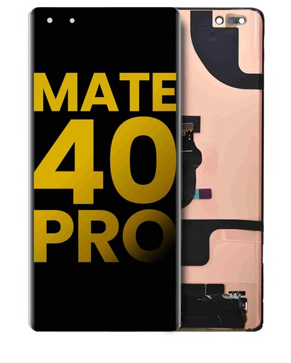 Bloc écran OLED sans châssis compatible HUAWEI Mate 40 Pro - Reconditionné - Toutes couleurs