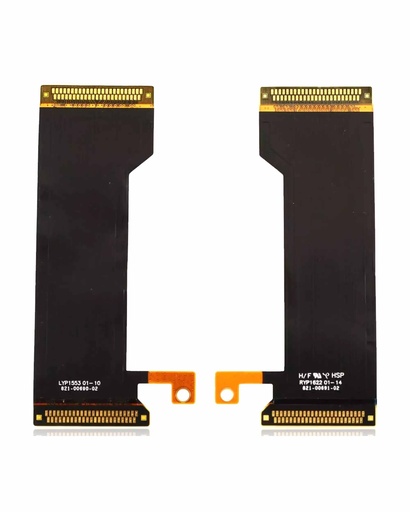 Nappe LCD pour MacBook Pro 15" avec Touch Bar - A1707 Fin 2016 Milieu 2017 - A1990 Fin 2018 Milieu 2019 - 2 pièces