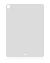Coque arrière pour iPad 5 2017 - iPad 6 2018 - Version 4G - Argent
