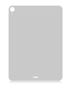 Coque arrière pour iPad 5 2017 - iPad 6 2018 - Version Wifi - Argent