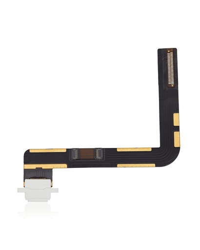 Nappe connecteur de charge pour iPad 7 2019 - iPad 8 2020 - iPad 9 2021 - Pull A - Blanc