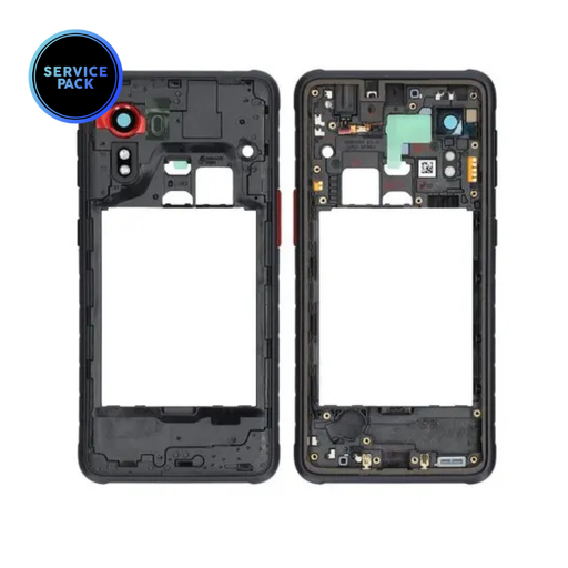 Châssis central pour SAMSUNG Xcover 5 - G525 - SERVICE PACK - Noir
