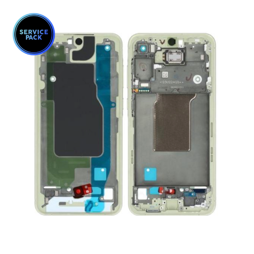 Châssis central pour SAMSUNG A55 5G - A556 - SERVICE PACK - Lime