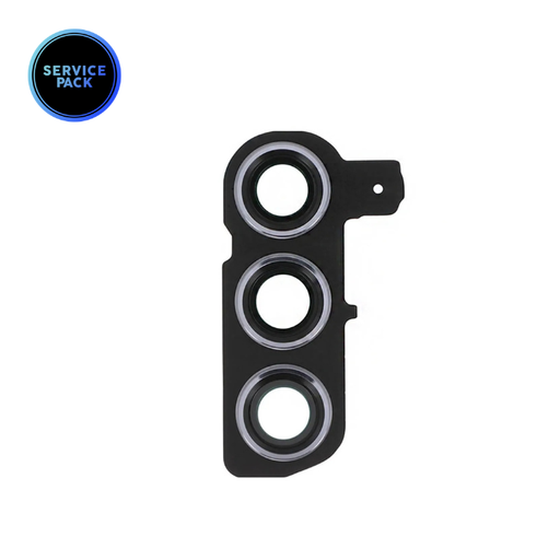 Lentille caméra avec châssis pour SAMSUNG S24 - S921 - SERVICE PACK - Indigo