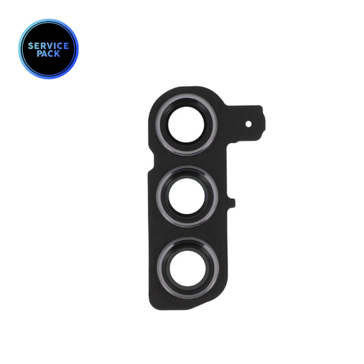 Lentille caméra avec châssis pour SAMSUNG S24 - S921 - SERVICE PACK - Noir