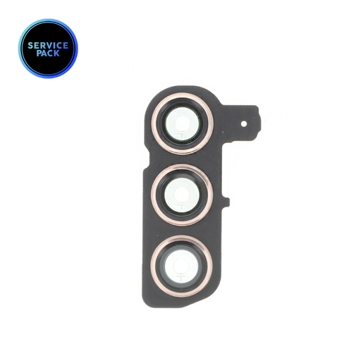 Lentille caméra avec châssis pour SAMSUNG S24 - S921 - SERVICE PACK - Orange
