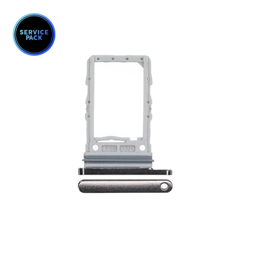 Tiroir SIM pour SAMSUNG Z Flip 4 - F721 - SERVICE PACK - Argent