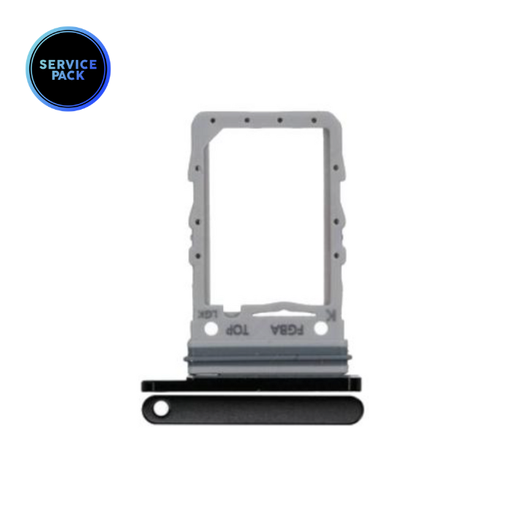 Tiroir SIM pour SAMSUNG Z Flip 4 - F721 - SERVICE PACK - Noir