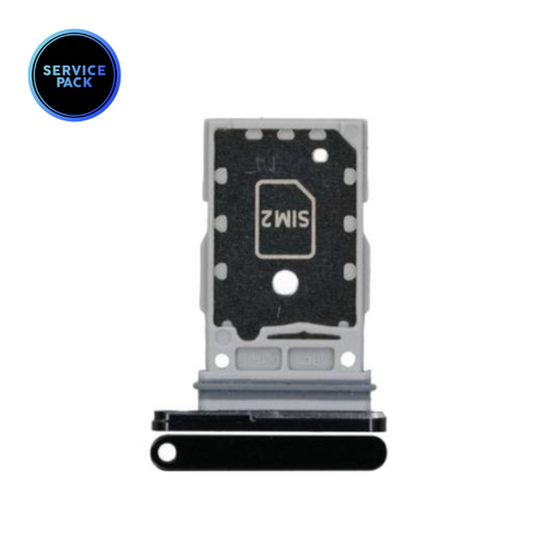Tiroir Double SIM pour SAMSUNG Z Fold 4 - F936 - SERVICE PACK - Noir