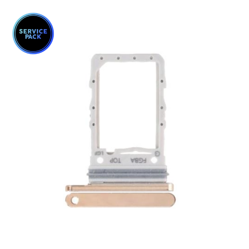 Tiroir SIM pour SAMSUNG Z Flip 4 - F721 - SERVICE PACK - Or