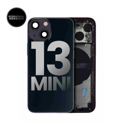 Châssis avec nappes pour iPhone 13 Mini - Version Internationale - Grade A - Noir Minuit - original occasion