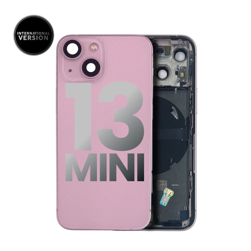 Châssis avec nappes pour iPhone 13 Mini Version internationale - Grade A - Rose - original occasion