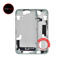 Châssis central avec boutons Power et Volumes pour iPhone 15 - Version Internationale - Aftermarket Plus - Vert