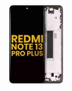 Bloc écran OLED avec châssis pour XIAOMI Redmi Note 13 Pro Plus - Reconditionné - Noir