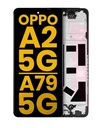 Bloc écran LCD avec châssis pour OPPO A2 5G et A79 5G - Reconditionné - Toutes couleurs
