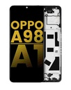 Bloc écran LCD avec châssis pour OPPO A98 et A1 2023 - Reconditionné - Toutes couleurs