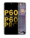 Bloc écran OLED avec châssis pour HUAWEI P60 et P60 Pro - Reconditionné - Noir et vert
